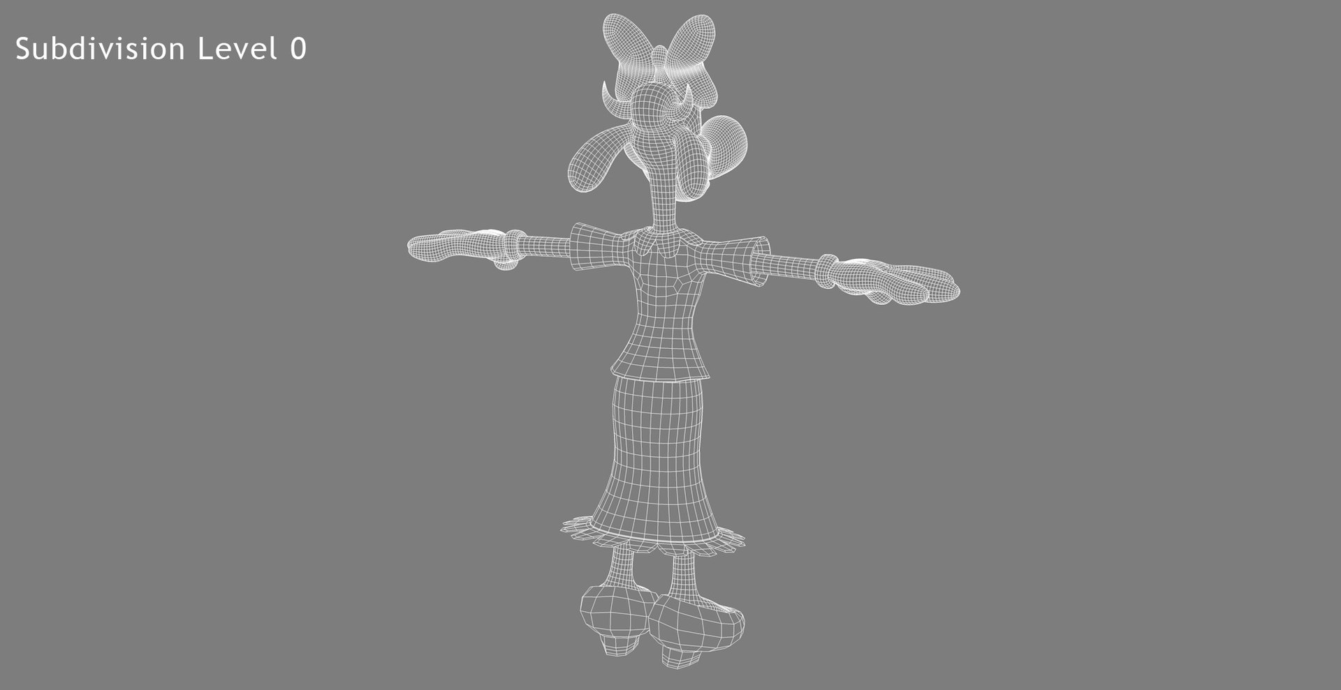 3D Clarabelle Version 2 Model - TurboSquid 1569017