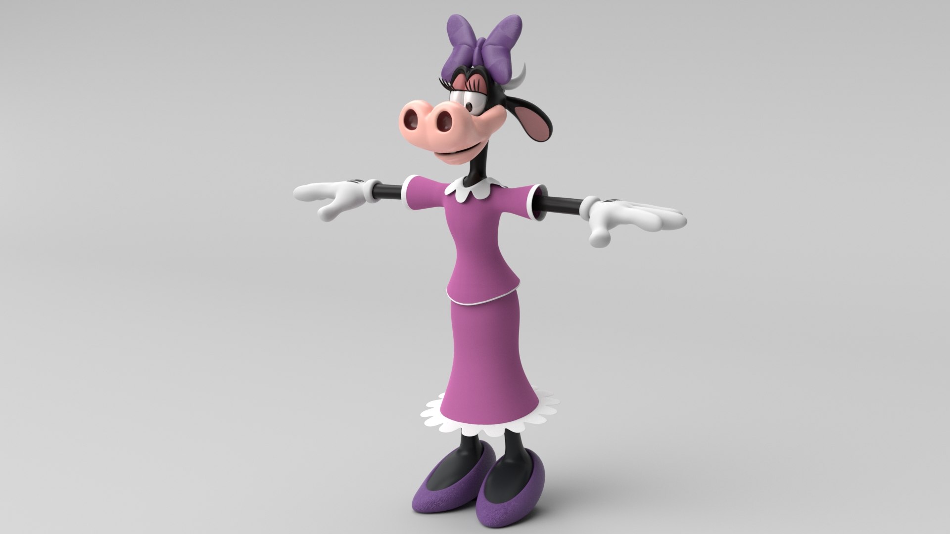 3D Clarabelle Version 2 Model - TurboSquid 1569017