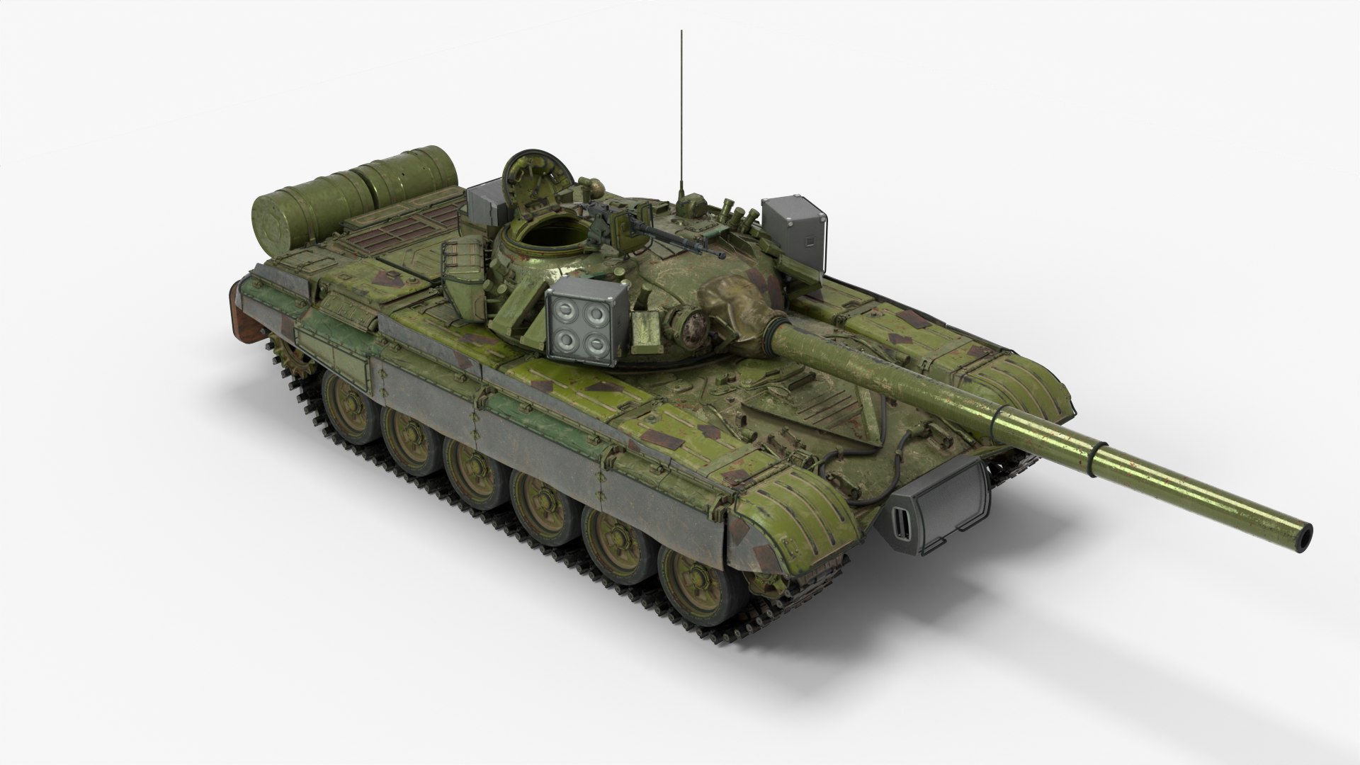 T-72A Tank 3D Model - TurboSquid 2342023