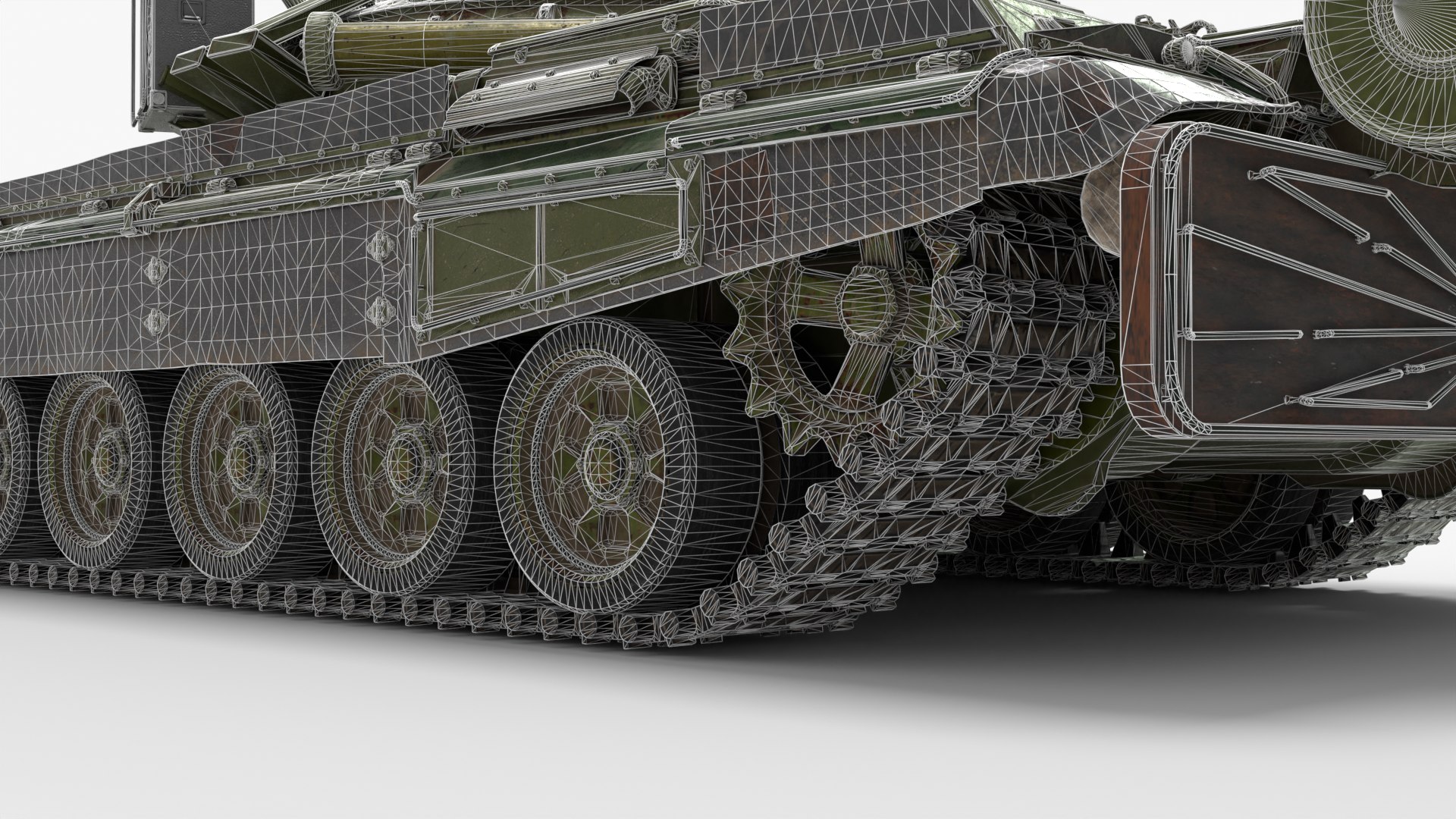 T-72A Tank 3D Model - TurboSquid 2342023