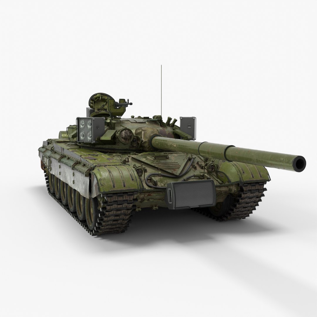 T-72A Tank 3D Model - TurboSquid 2342023