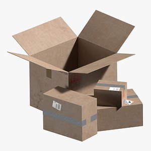 3D Model: Document Boxes ~ Buy Now #96470561