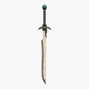 3D Medieval Fantasy Magic Sword model