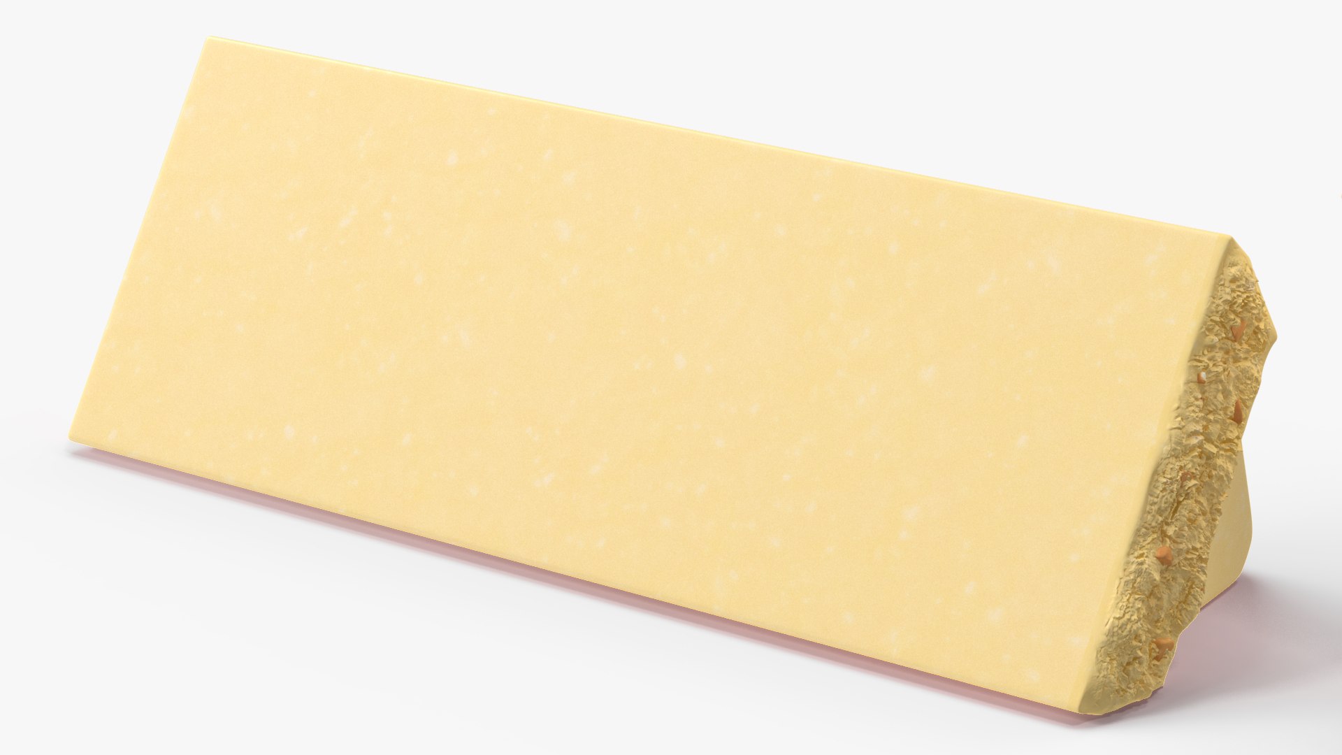 Toblerone White Chocolate Split Bar 3D Model - TurboSquid 1769319