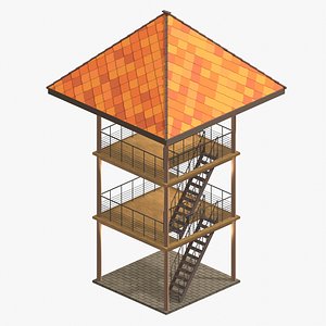 3D Tropical tower 26A02