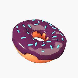 Donut 3D Illustration 3D