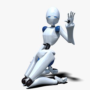 Robot Girl Rigged