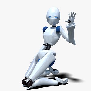 Robot Girl Rigged