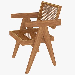 3D Dinning Wooden Chair