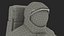 NASA Astronaut Suit A7L with Male Figure Rigged for Cinema 4D