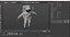 NASA Astronaut Suit A7L with Male Figure Rigged for Cinema 4D