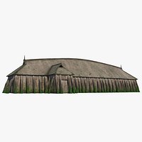 Aged Vikings Longhouse