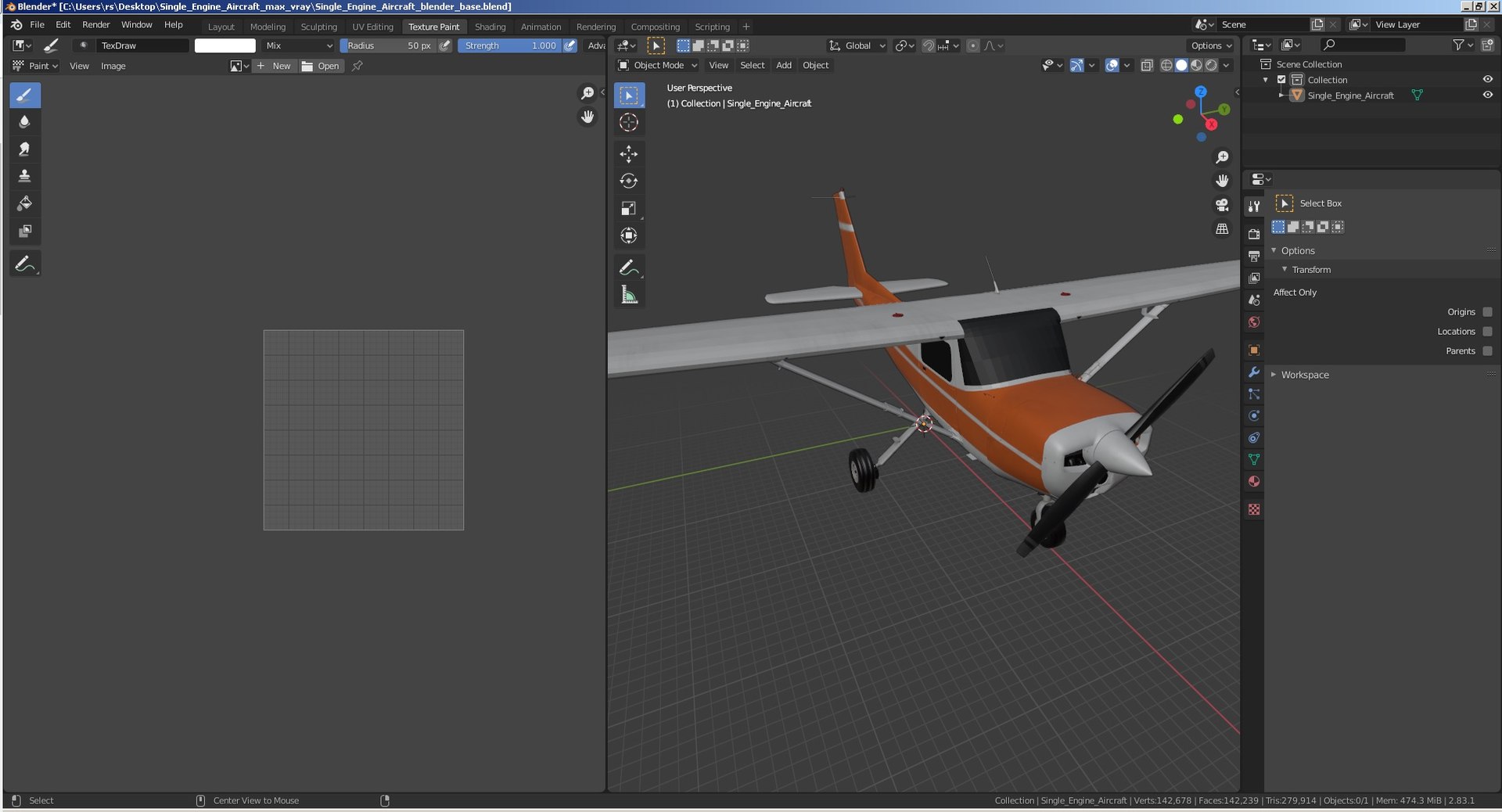 3D single engine aircraft propeller https://p.turbosquid.com/ts-thumb/Kc/HZVfu7/Q4QLPqit/singleengineaircraftmb3dmodel033/jpg/1596688729/1920x1080/fit_q87/55f20be534f4bebd10d5ac3187c53c95239f369f/singleengineaircraftmb3dmodel033.jpg