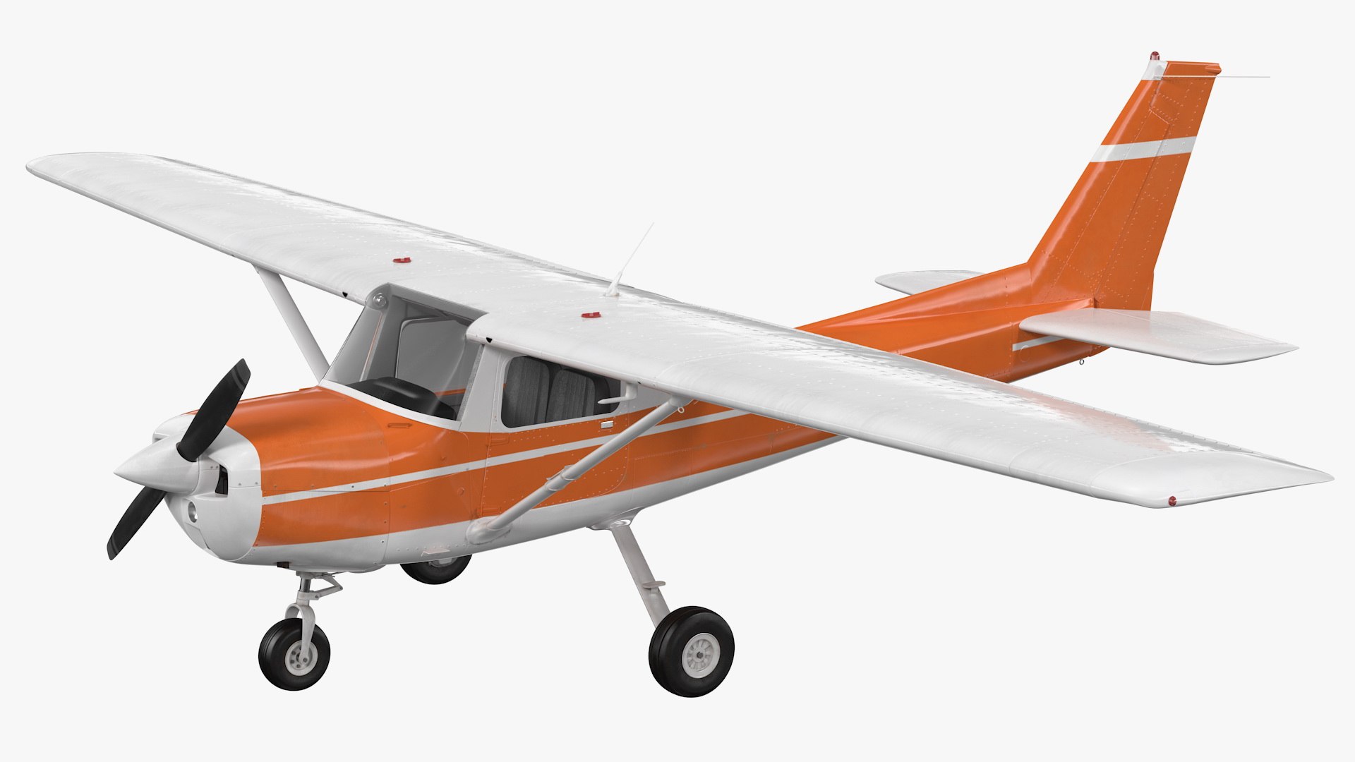 Single Engine Aircraft 3D model preview