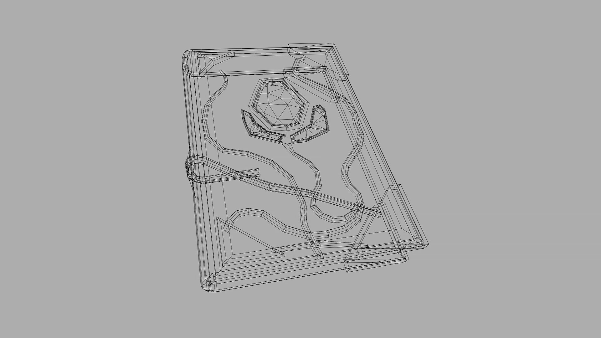 3D LowPoly Magic Book Model - TurboSquid 2389143