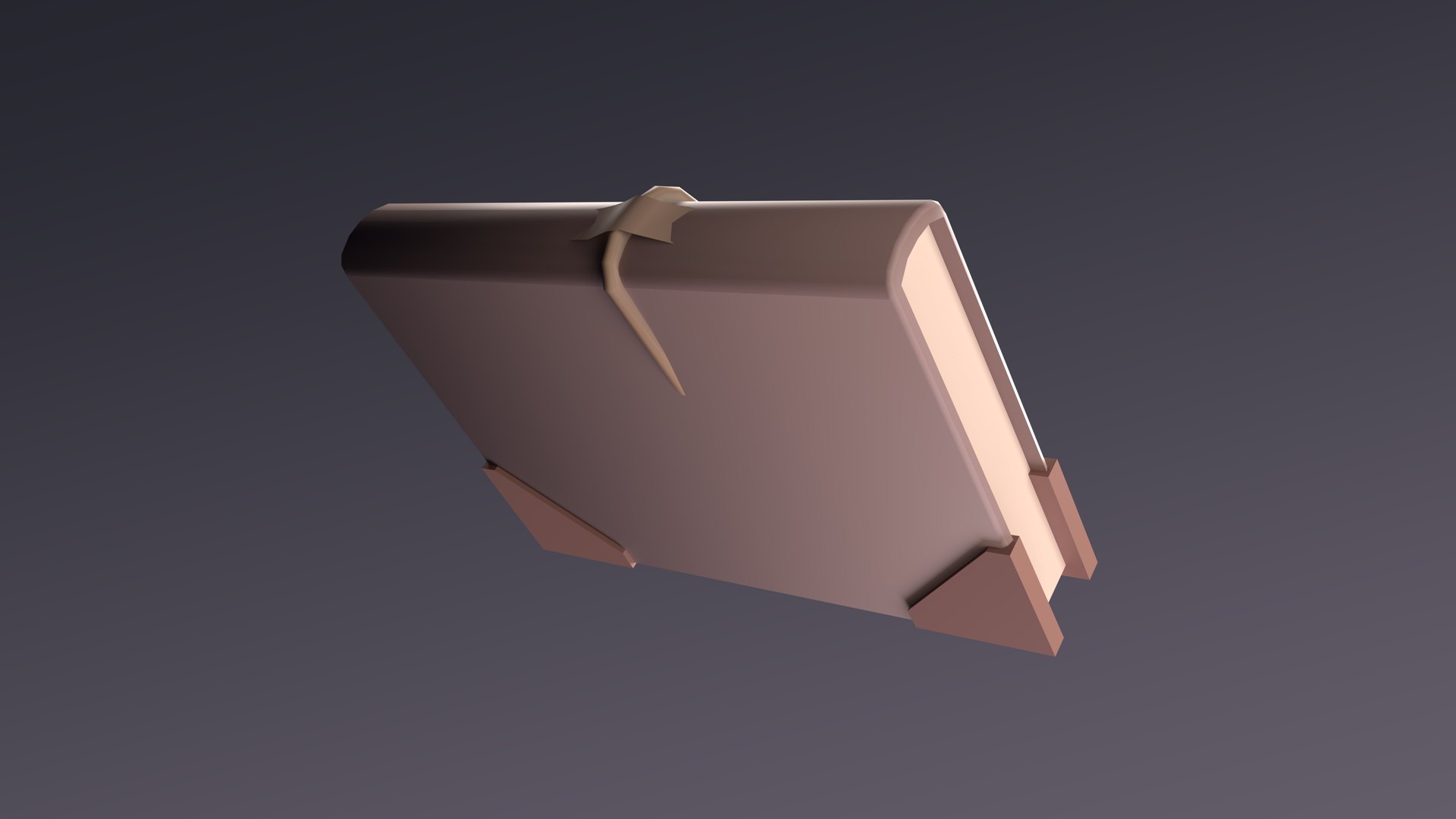 3D LowPoly Magic Book Model - TurboSquid 2389143