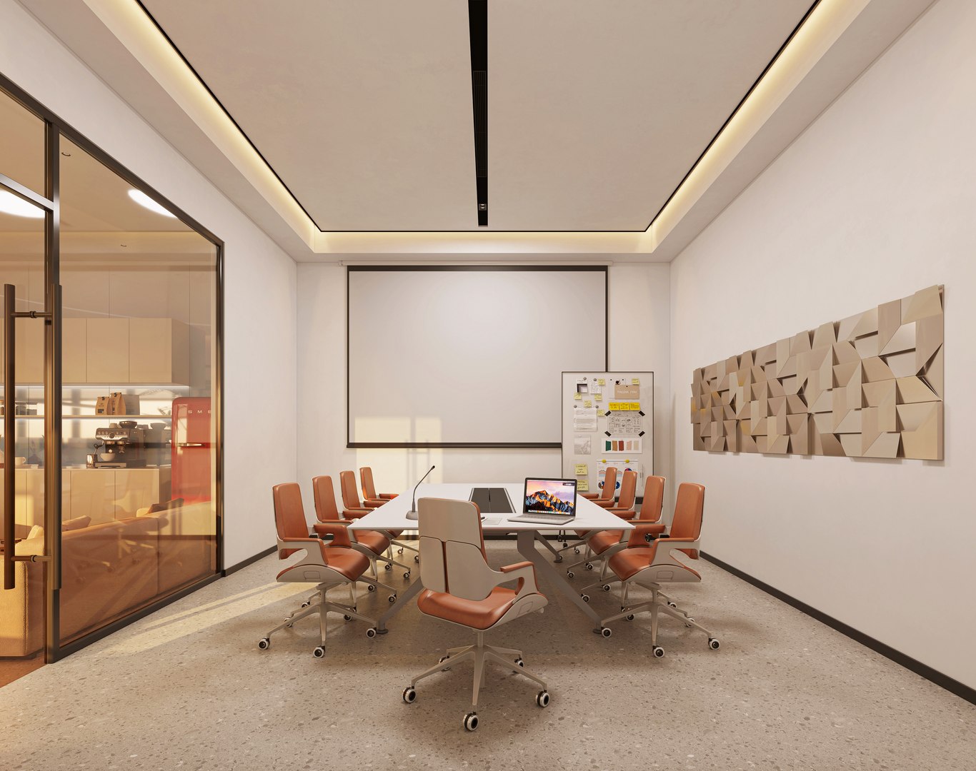 Office Interior Design 3D Model - TurboSquid 2387749
