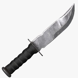 3D Combat Knife