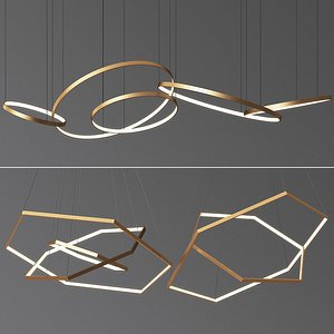 Ring Octane Chandelier Collection