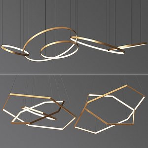 Ring Octane Chandelier Collection