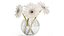 Set of bouquets Hydrangea Gerbera Peonies Iris vase 424
