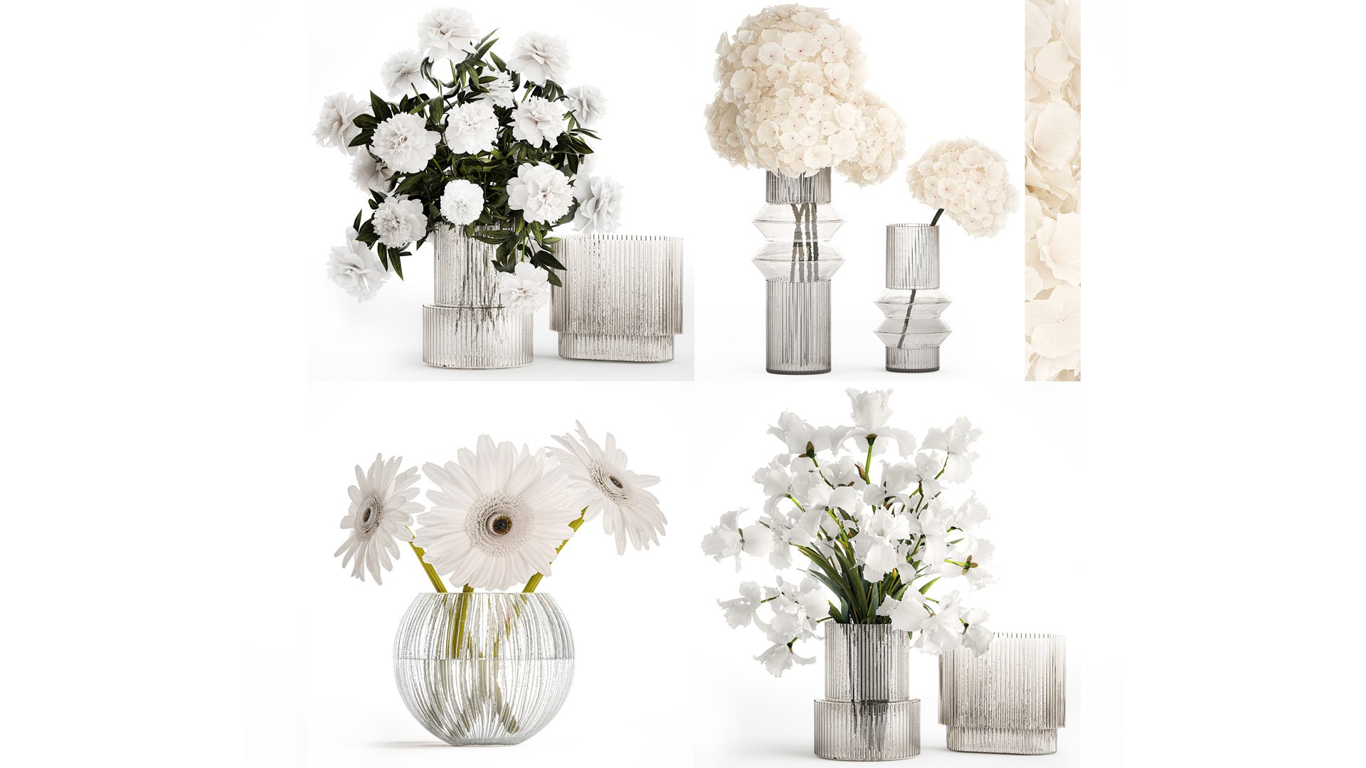 Set of bouquets Hydrangea Gerbera Peonies Iris vase 424 3D model https://p.turbosquid.com/ts-thumb/Kc/TO6Czy/Y2/1bouquetset20042402/jpg/1714402933/1920x1080/fit_q87/5b09b8899dc9131fb5c2412318f2c58a6ca1d255/1bouquetset20042402.jpg