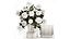 Set of bouquets Hydrangea Gerbera Peonies Iris vase 424