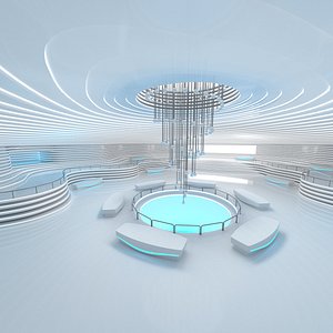 Sci-Fi Exhibition Room