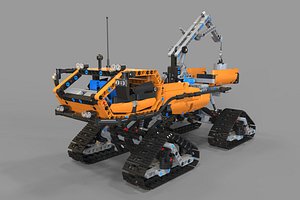 3D lego arctic truck