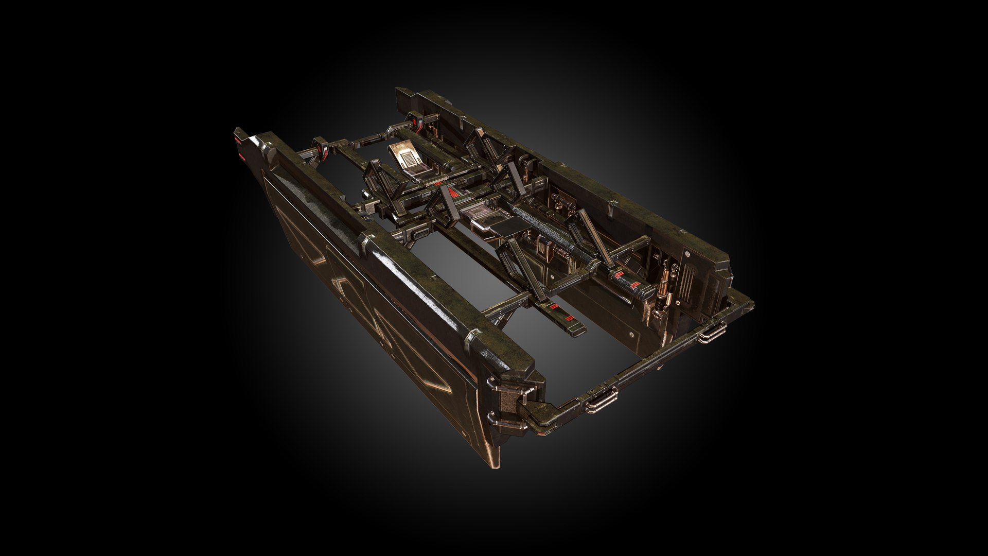 Cargo Module A 3D Model - TurboSquid 1722877