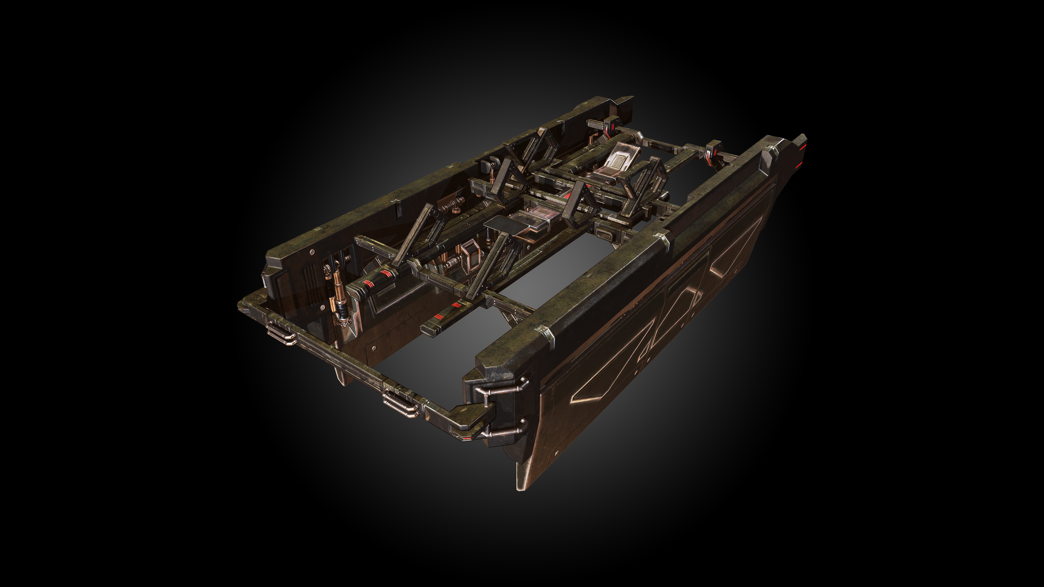 Cargo Module A 3D model - TurboSquid 1722877