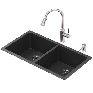 3D model MOEN kitchen sink GGW4012B