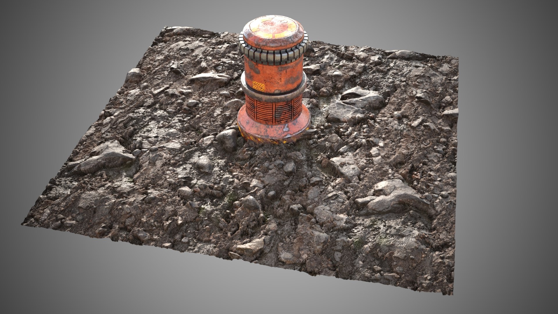 3D Stone ground tile model - TurboSquid 2178953