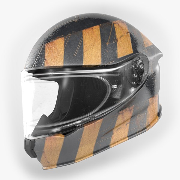 3D Motorcycle Helmet L 2032