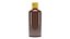 Champú de botella cosmética