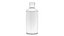 Champú de botella cosmética