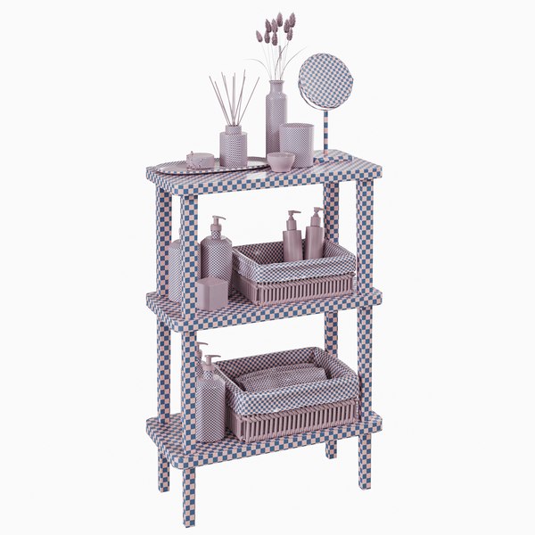 3D Zara Home acacia wood shelf TurboSquid 1731985