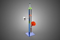 VERTICAL PRESS INJECTION MOLDING MOLDER PLASTIC EXTRUDER MOTOR