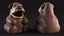 使用済みのクマ型ゴミ箱