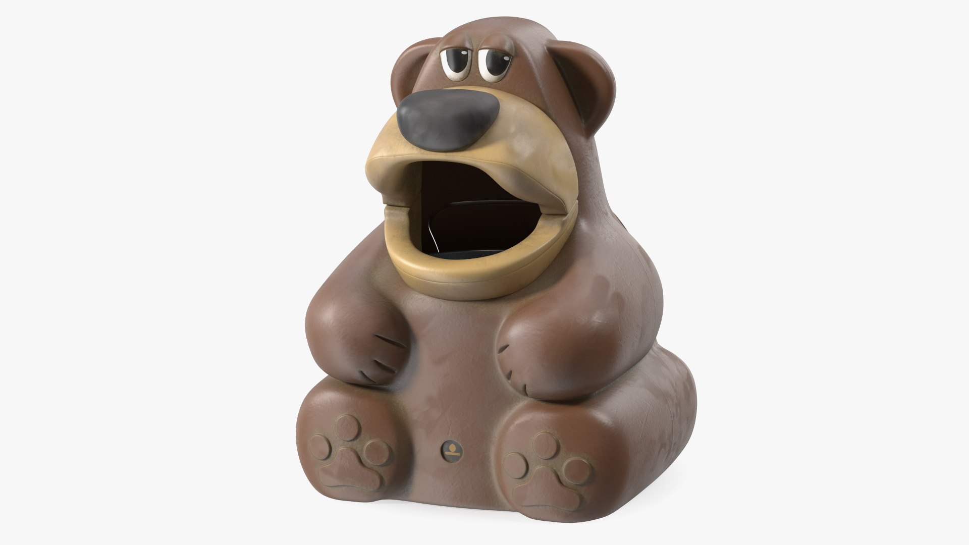 Used Bear-Shaped Trash Can 3D model https://p.turbosquid.com/ts-thumb/Kc/xSmIP2/6n/usedbearshapedtrashcan3dmodel010/jpg/1685601330/1920x1080/fit_q87/a4935b72ca6e02a46cd5e5ffc88af324a3962d7a/usedbearshapedtrashcan3dmodel010.jpg