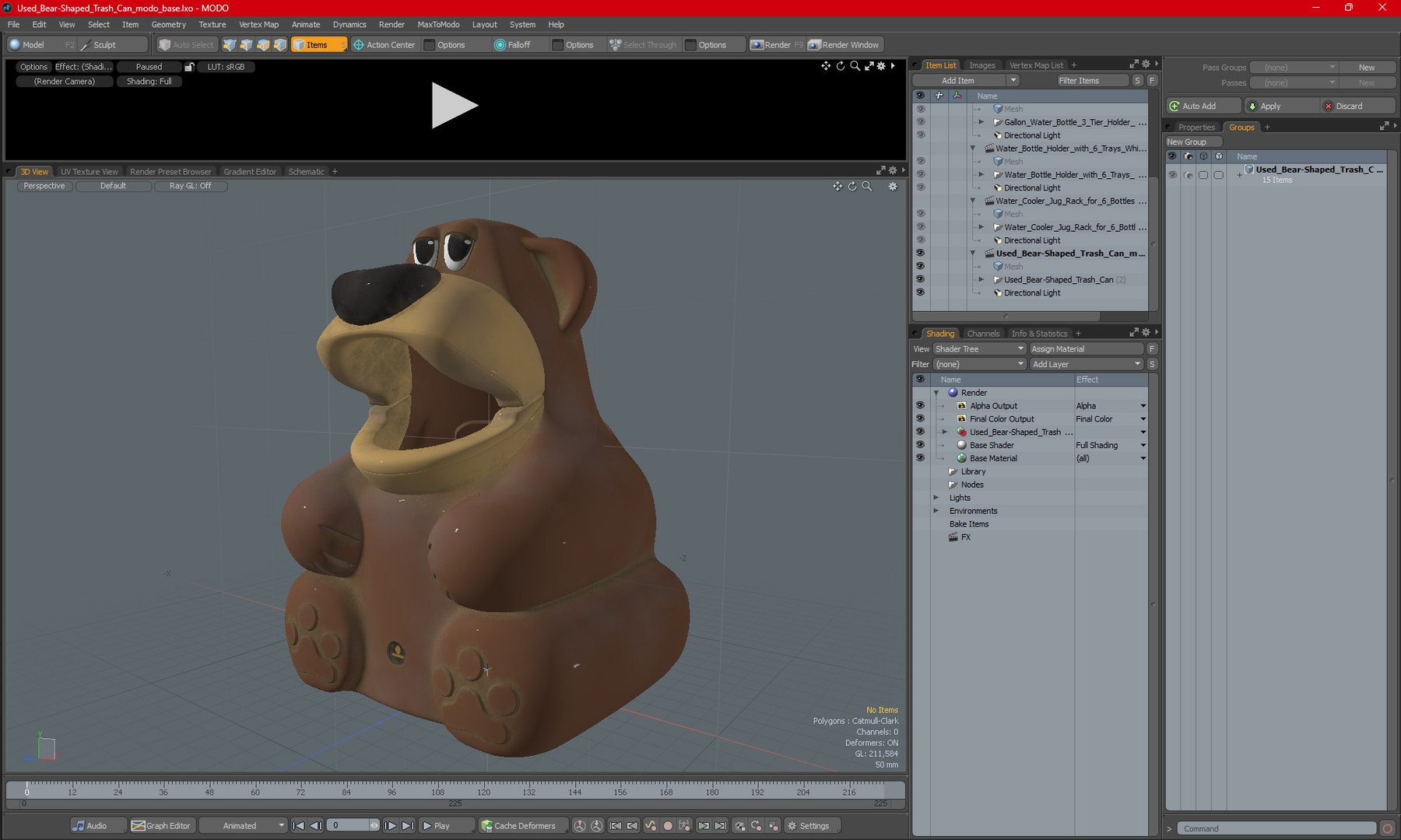 Used Bear-Shaped Trash Can 3D model https://p.turbosquid.com/ts-thumb/Kc/xSmIP2/Ti/usedbearshapedtrashcan3dmodel024/jpg/1685601376/1920x1080/fit_q87/63f858edb906b2c74d338c87b593bea3b5edcd13/usedbearshapedtrashcan3dmodel024.jpg