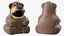 使用済みのクマ型ゴミ箱