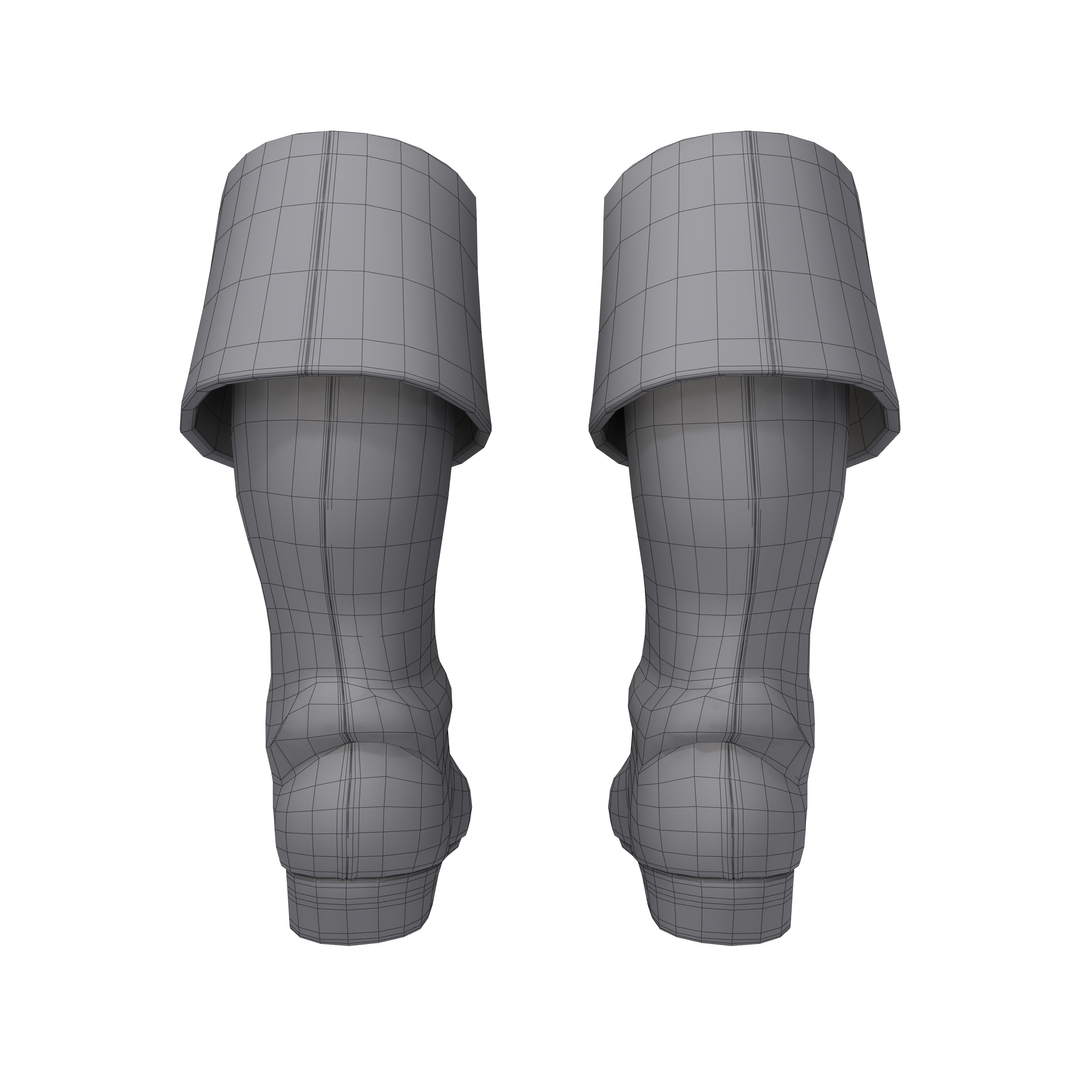 Boots cartoon 3D TurboSquid 1663627