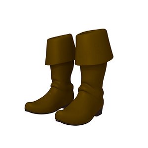boots cartoon 3D