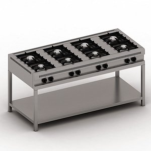 Eight burner