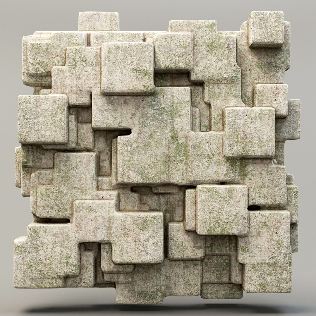 3ds max stone