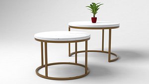 Center table 3D model