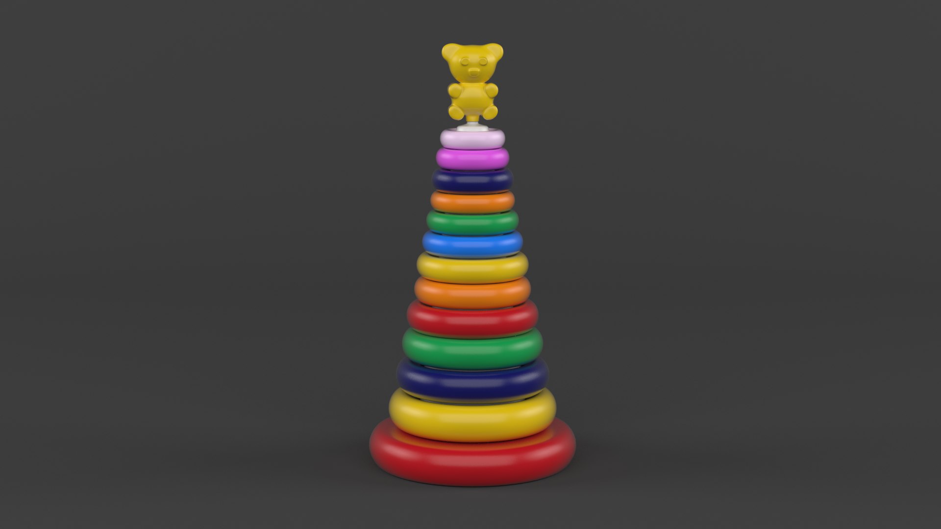 Toy Pyramid 3D Model - TurboSquid 1981061