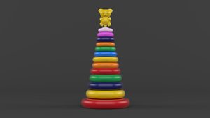 Toy Pyramid 3D model