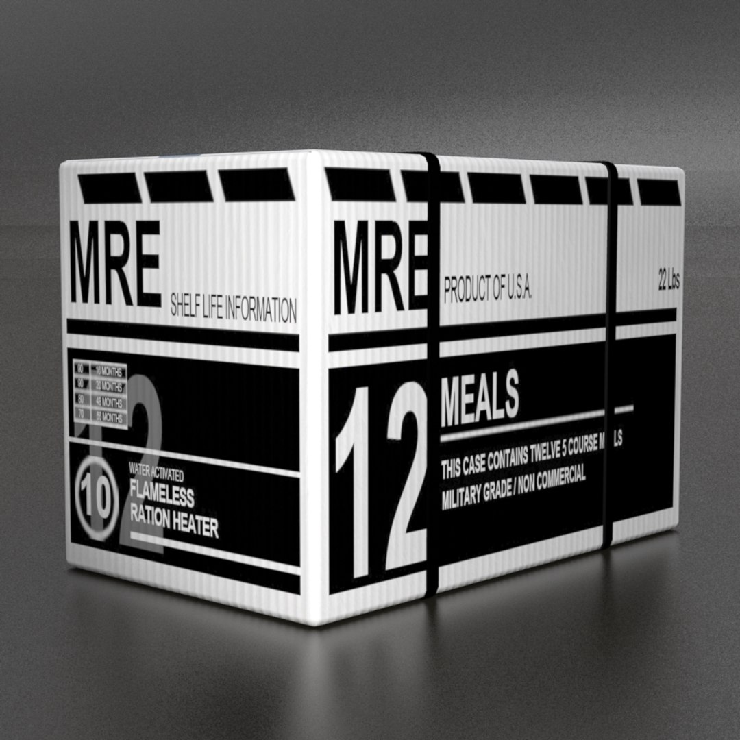 Mre Box 3d Obj